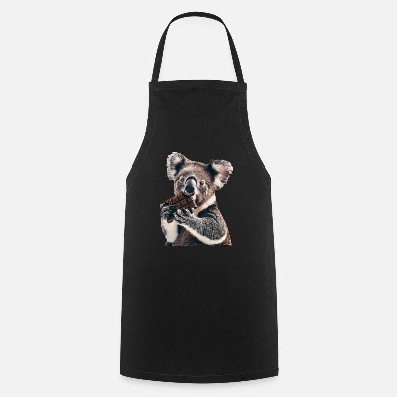 Koala - Tablier de cuisine - noir
