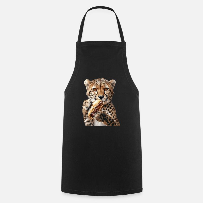 Gepard - Kochschürze - Schwarz