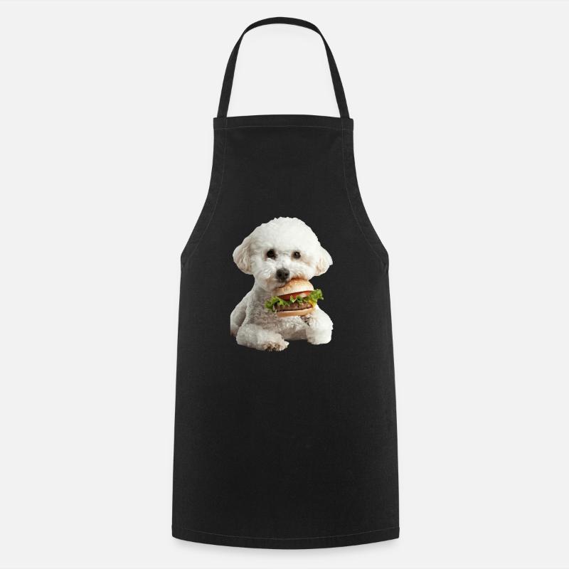 Bichon Frisé - Tablier de cuisine - noir