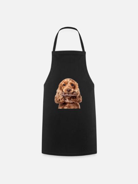 Cocker Spaniel - Kochschürze - Schwarz