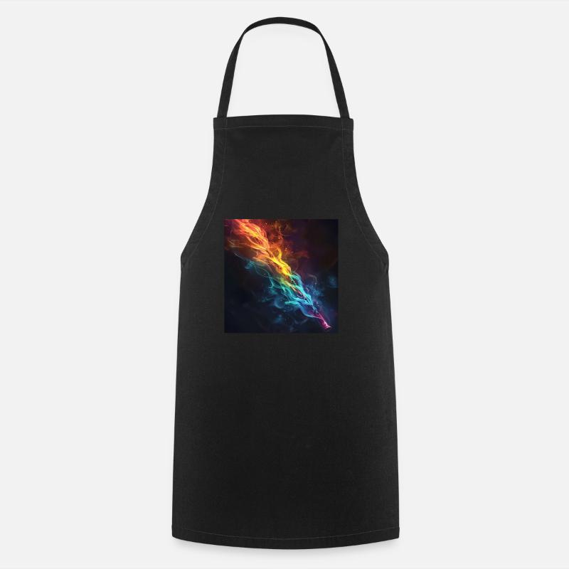 Flûte traversière - Tablier de cuisine - noir