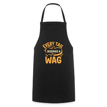 Freiwillige Tierrettung Animal Shelter Heroes - Cooking Apron - black - Front - AI Model Male 185 dark (185cm)