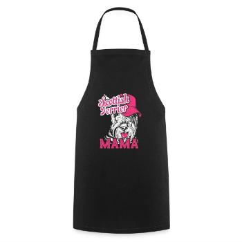 Scottish Terrier Mama - Cooking Apron - black - Front - AI Model Male 185 dark (185cm)