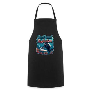 Repassage extrême Compétitif Drôle - Tablier de cuisine - noir - Devant - AI Model Male 185 dark (185cm)