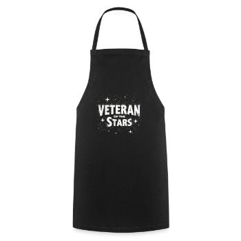 Space-themed players Cosmic Gaming Sci-fi - Cooking Apron - black - Front - AI Model Male 185 dark (185cm)