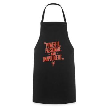 Scorpion passionné : Puissant et - Tablier de cuisine - noir - Devant - AI Model Male 185 dark (185cm)