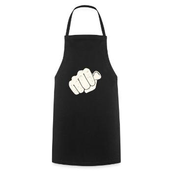 Mandolin, because normal guitars are boring - Cooking Apron - black - Front - AI Model Male 185 dark (185cm)