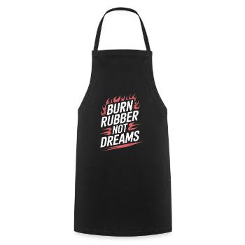 Car drift racing, racing car motorsport drift - Cooking Apron - black - Front - AI Model Male 185 dark (185cm)