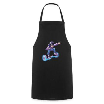 Life is better when you're hoverboard - Cooking Apron - black - Front - AI Model Male 185 dark (185cm)