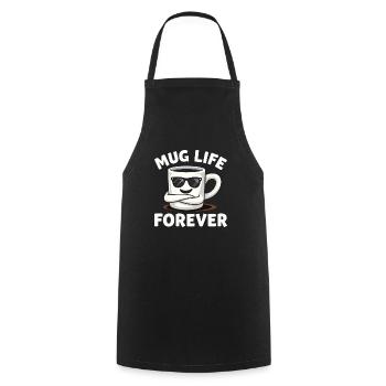 Pottery Class Clay Artist Ceramics Studio Wheel - Cooking Apron - black - Front - AI Model Male 185 dark (185cm)