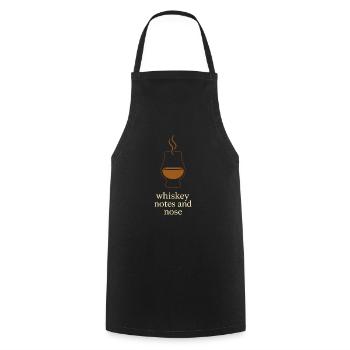Whisky Lovers Tasting Club Bourbon Scotch - Cooking Apron - black - Front - AI Model Male 185 dark (185cm)