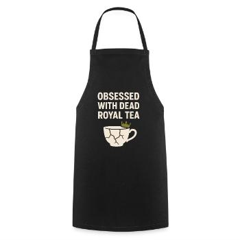 History Historian Humor Weird History History Nerd - Cooking Apron - black - Front - AI Model Male 185 dark (185cm)
