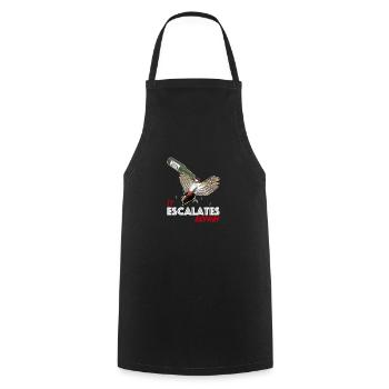 Il intensifie encore la discothèque de bière de pic - Tablier de cuisine - noir - Devant - AI Model Male 185 dark (185cm)