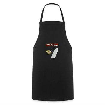 Sauvez les océans des ordures - Tablier de cuisine - noir - Devant - AI Model Male 185 dark (185cm)