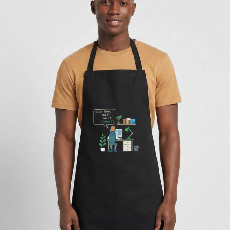 Eat Code Sleep | Funny Coder Programmierer Kochschürze