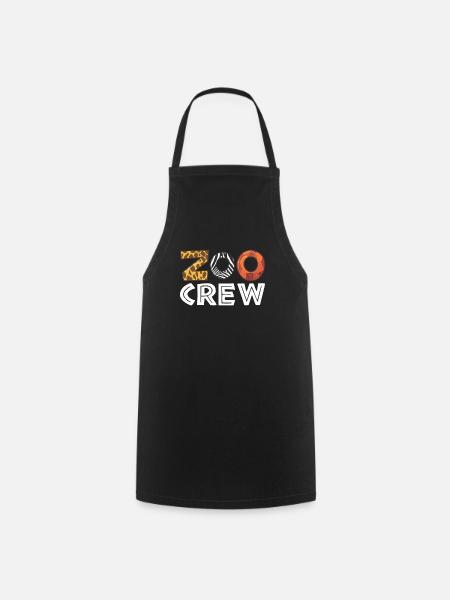 L’équipage du zoo | Travailleur zoologique Zoo - Tablier de cuisine - noir