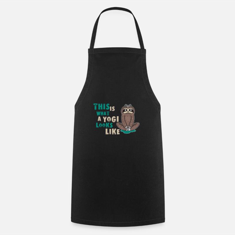 Pilates - Tablier de cuisine - noir