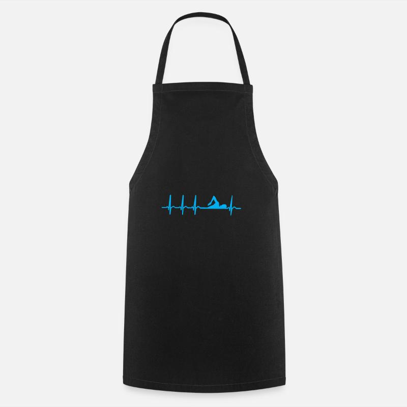 swim - Cooking Apron - black