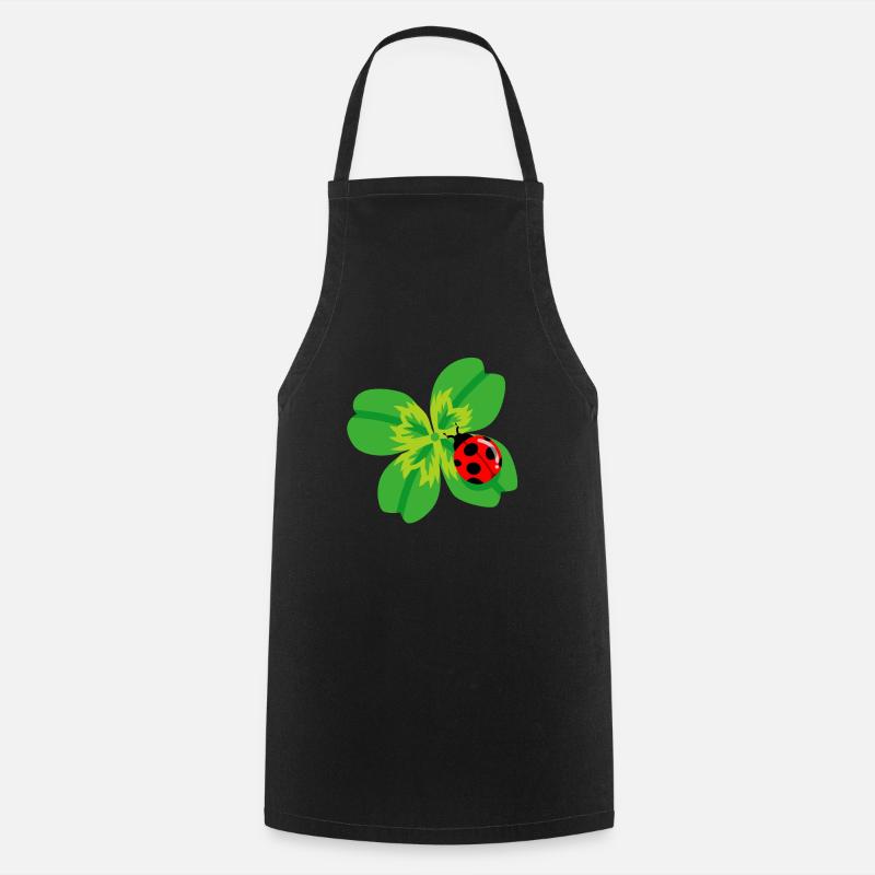 ladybug - Cooking Apron - black