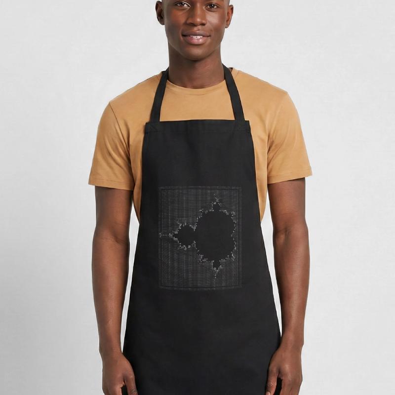 nerd mandelbrot ascii apfelmännchen code programer Cooking Apron