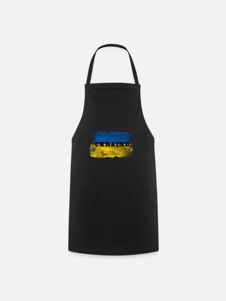 Ukraine - Kochschürze - Schwarz