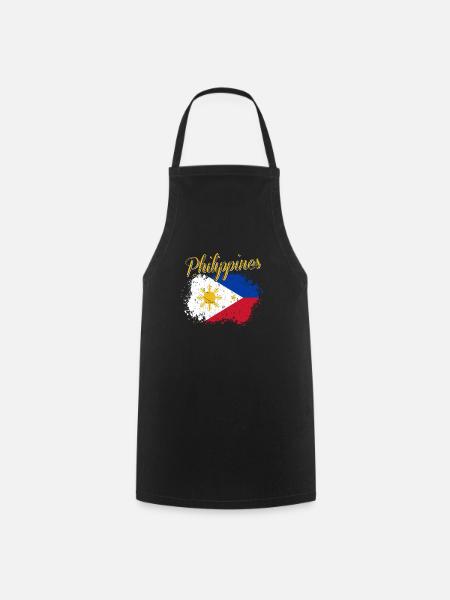 Philippines Philippine - Tablier de cuisine - noir