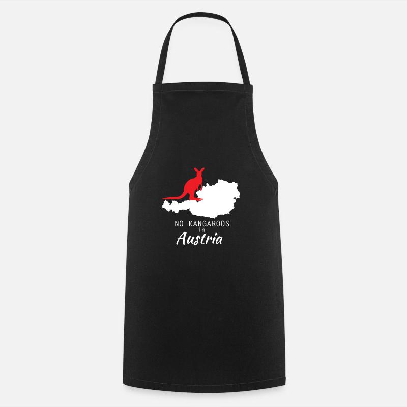 Autriche - Tablier de cuisine - noir