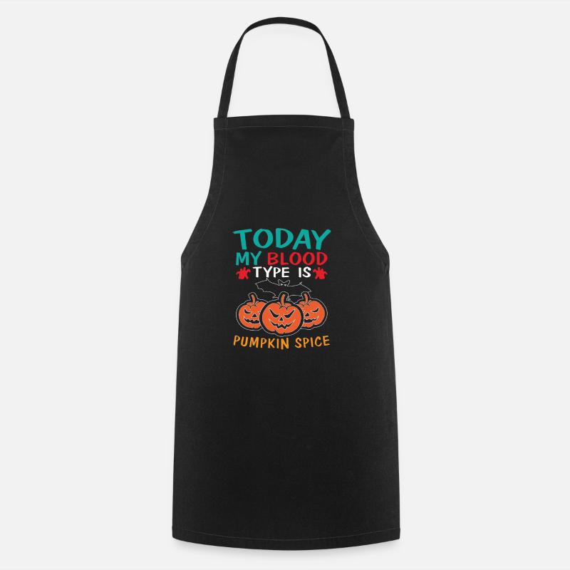 ÉPICES DE CITROU DE TYPE SANG - Tablier de cuisine - noir
