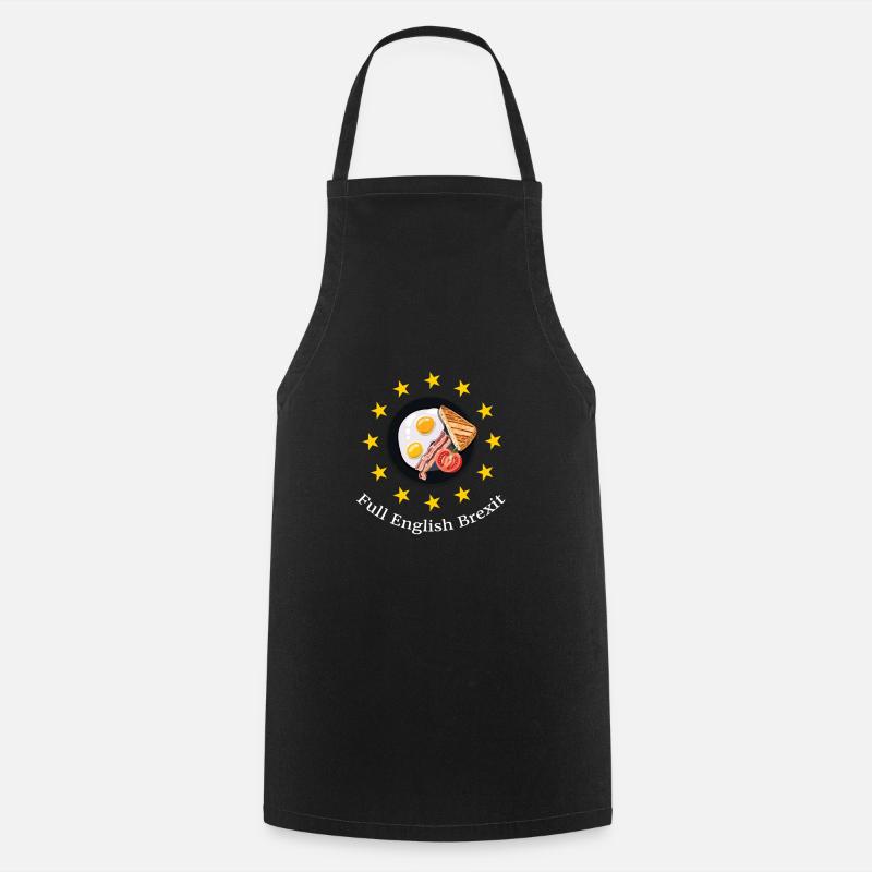 Funny Brexit Gift for Britains EU Referendum - Cooking Apron - black