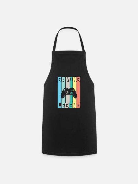 Gaming Legend - Cooking Apron - black