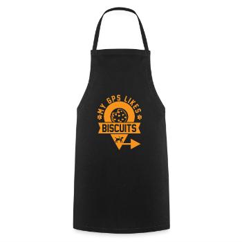 Aveugle Cadeau Drôle Aveuglement Visuel - Tablier de cuisine - noir - Devant - AI Model Male 185 dark (185cm)