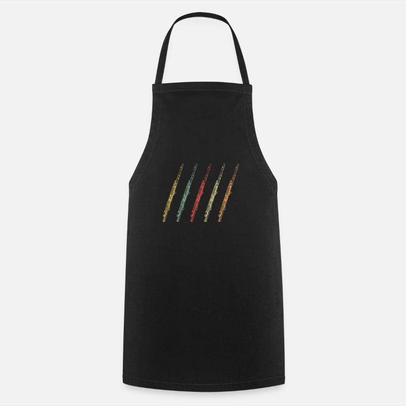 Flûtes - Tablier de cuisine - noir