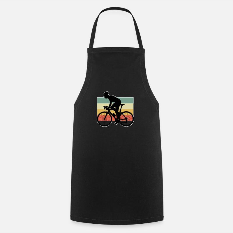 Fahrradfahren - Kochschürze - Schwarz