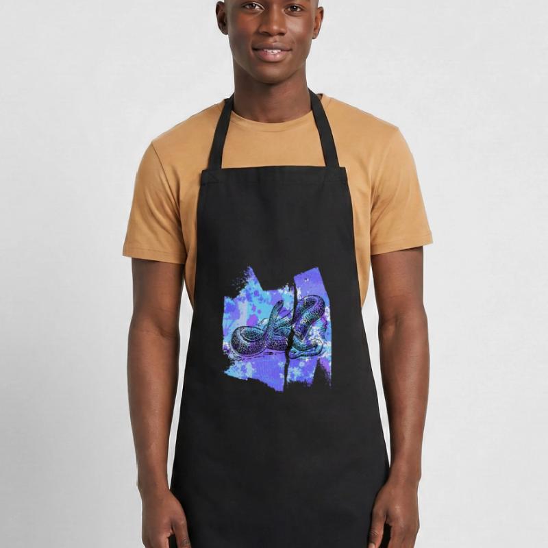 schlange snake schlangen python t shirt Kochschürze