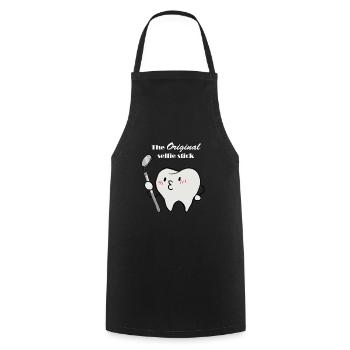 Zahnarzt - Zahnarzt T-Shirt - Dentist - Zahn - Kochschürze - Schwarz - Vorne - AI Model Male 185 dark (185cm)