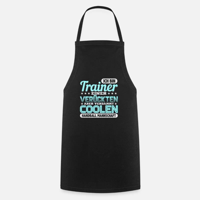handball - Cooking Apron - black