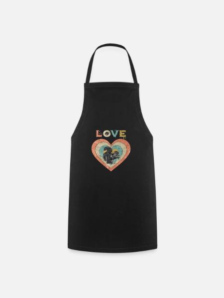 squirrel - Cooking Apron - black