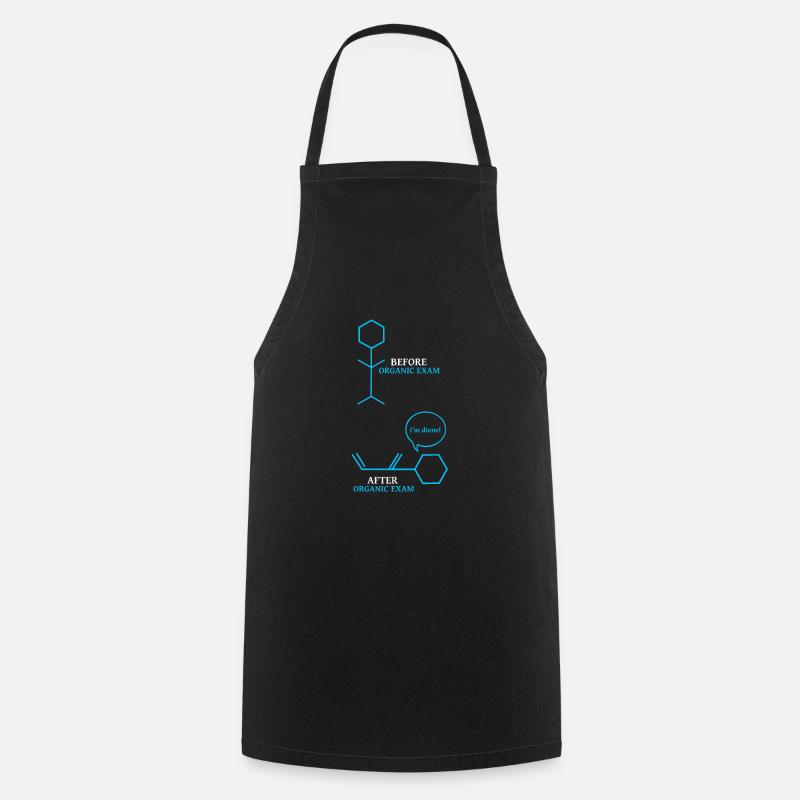 Chemistry exam - Cooking Apron - black