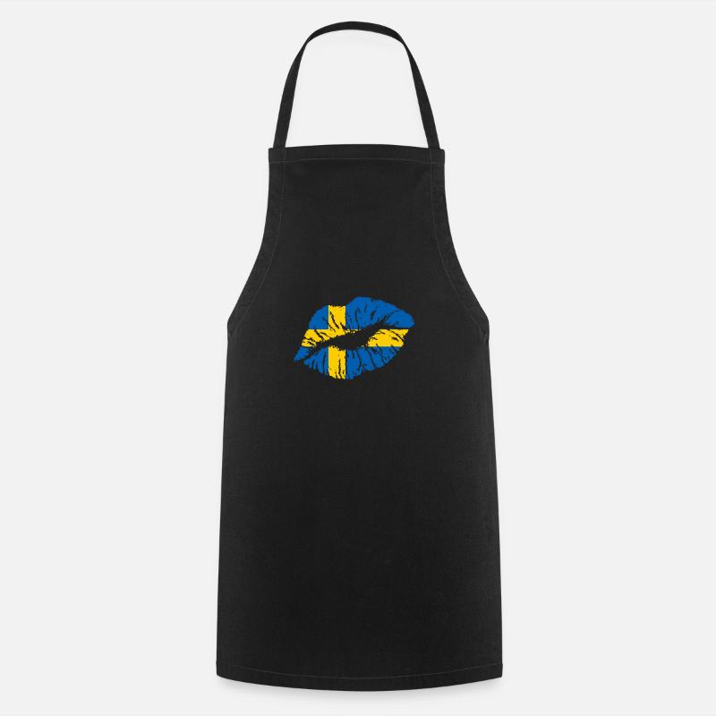 Schweden - Kochschürze - Schwarz