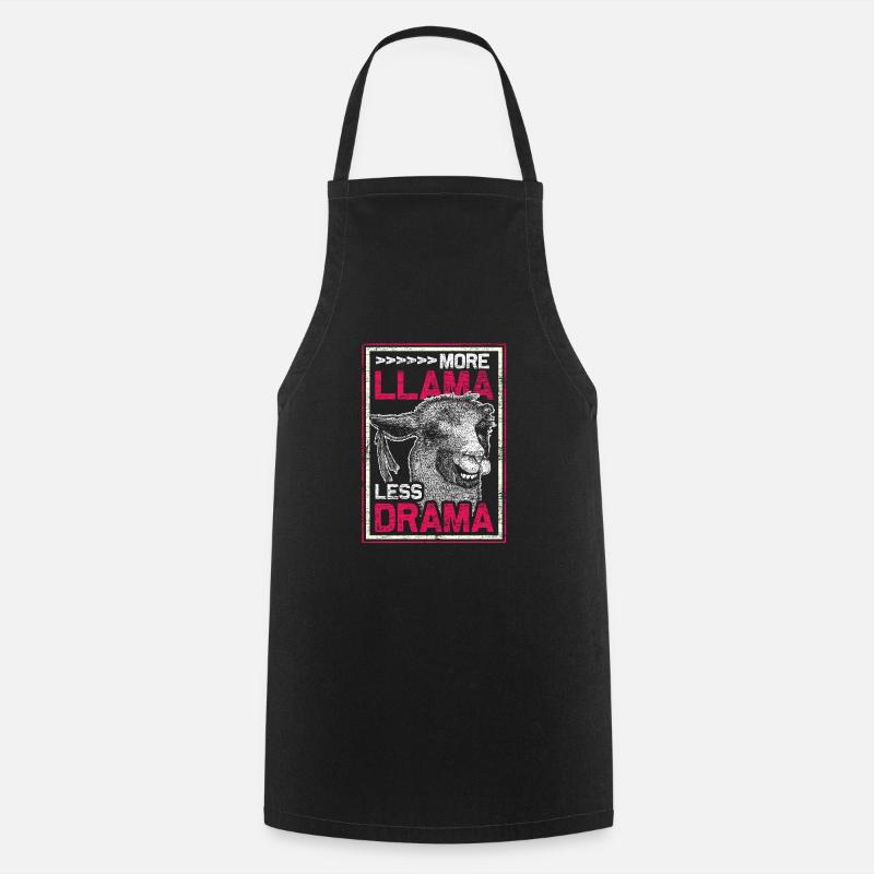 lama - Tablier de cuisine - noir