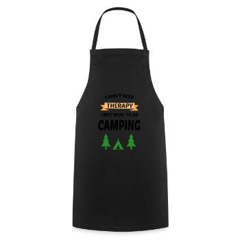 Pfadfinder, Scouts, Naturliebhaber - Tshirt - Kochschürze - Schwarz - Vorne - AI Model Male 185 dark (185cm)