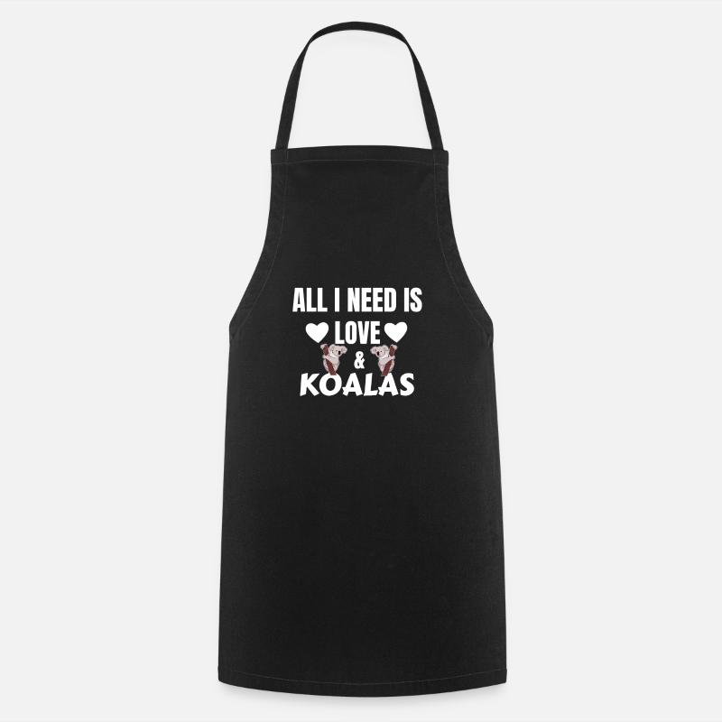 koala - Tablier de cuisine - noir