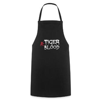 Cadeau Cool Scark Blood Scars - Tablier de cuisine - noir - Devant - AI Model Male 185 dark (185cm)