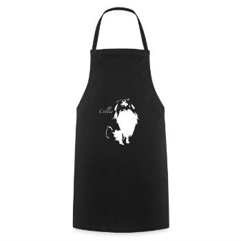 colley - Tablier de cuisine - noir - Devant - AI Model Male 185 dark (185cm)