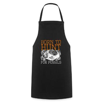 Archaeology Archaeologist - Cooking Apron - black - Front - AI Model Male 185 dark (185cm)