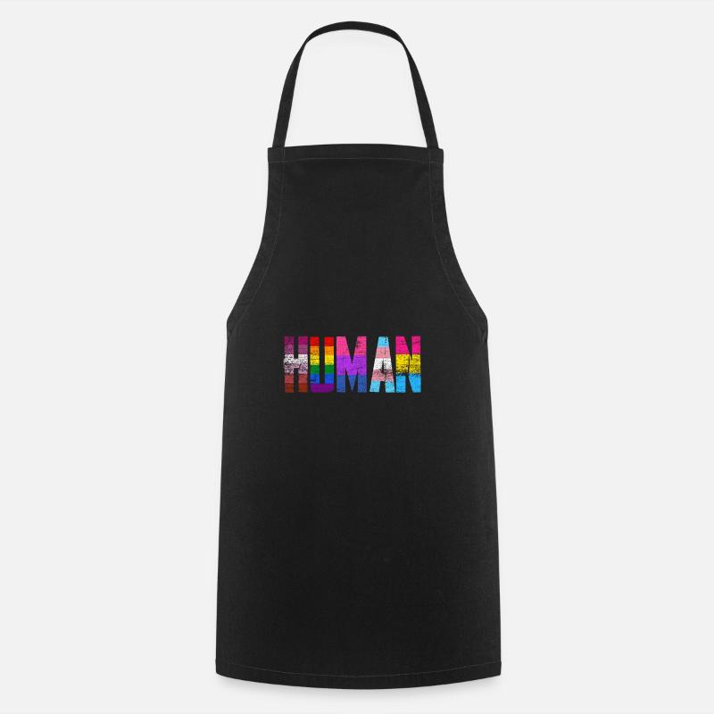 LGBT - Kochschürze - Schwarz