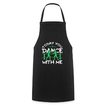 boxing - Cooking Apron - black - Front - AI Model Male 185 dark (185cm)