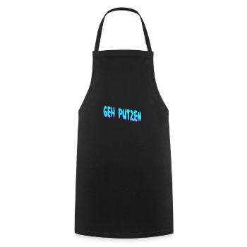 Go cleaning - Cooking Apron - black - Front - AI Model Male 185 dark (185cm)