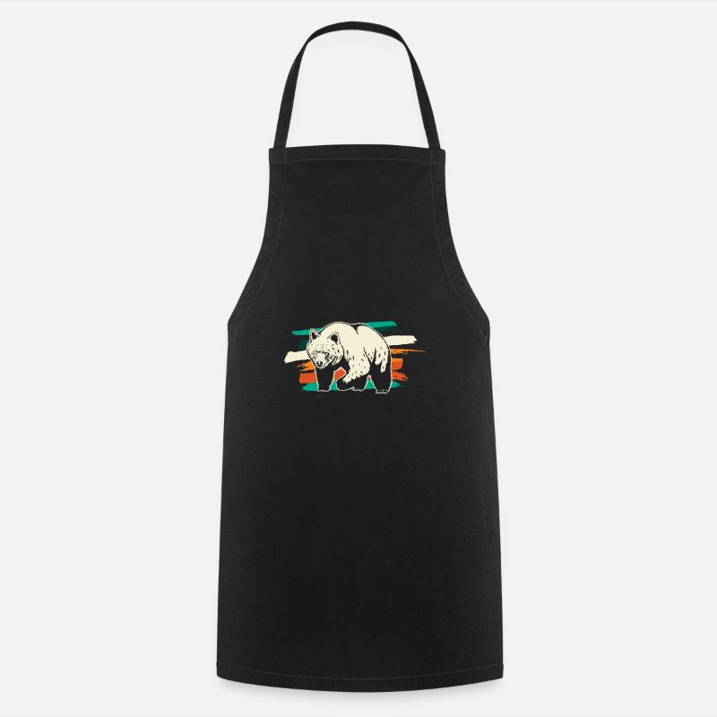 Bear bears - Cooking Apron - black