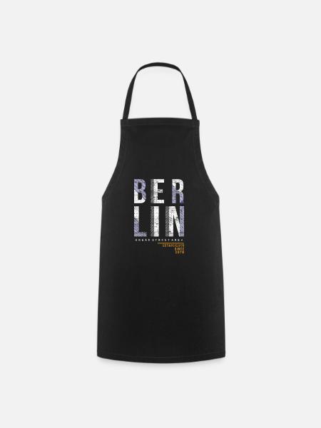 Berlin - Kochschürze - Schwarz
